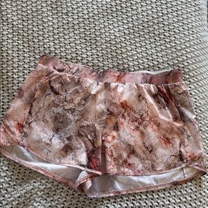 CALIA- Marble Print Athletic Shorts